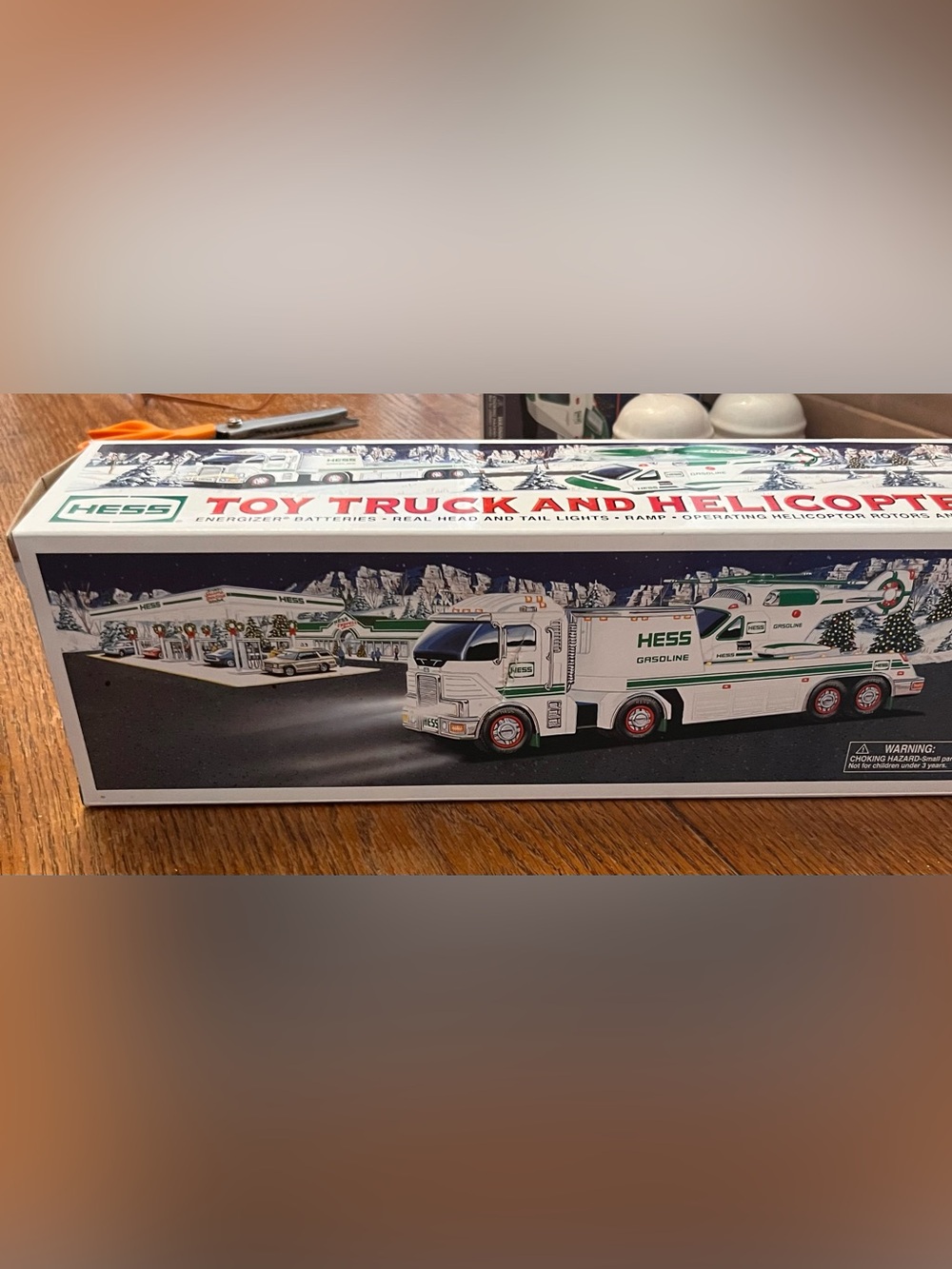 2006 hess toy truck with helicopter